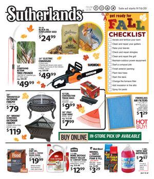 Sutherlands sedalia mo - On purchases of $299 - $598.99 made with your Sutherlands credit card. Interest will be charged to your account from the purchase date if the promotional balance is not paid in full within 6 Months. Minimum monthly payments required. Qualifying purchase must be on one receipt. No interest will be charged on the promo balance if you pay it off, in full, within 6 months.